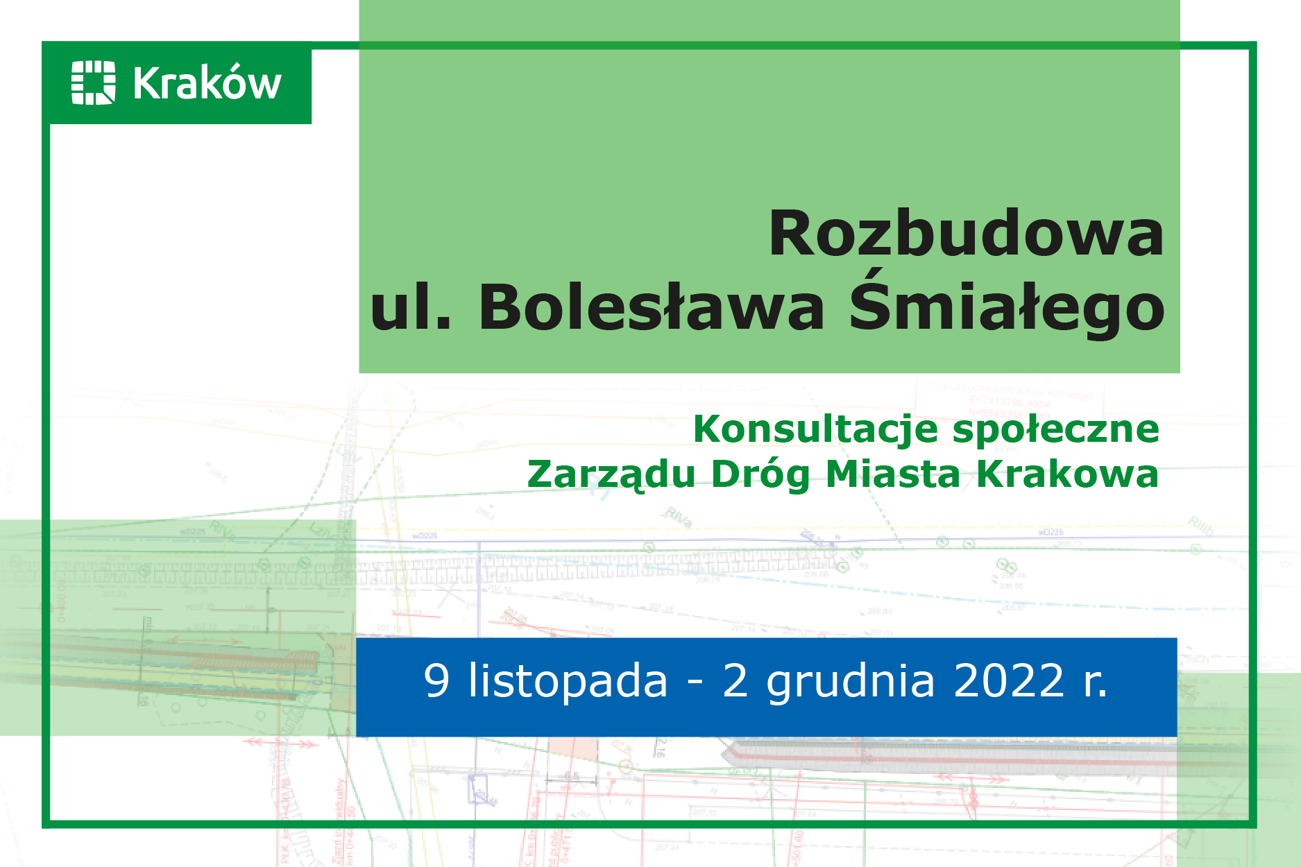 Zdjęcie Start konsultacji – Koncepcja rozbudowy ul. Bolesława Śmiałego
