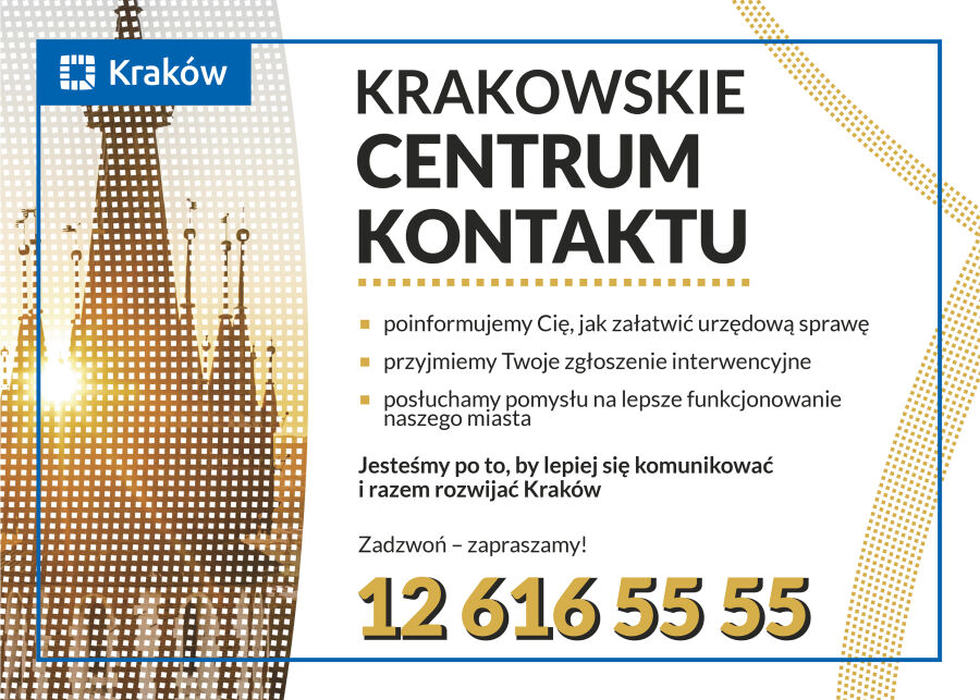 Zdjęcie Kraków zachęca mieszkańców: bądźmy w kontakcie!