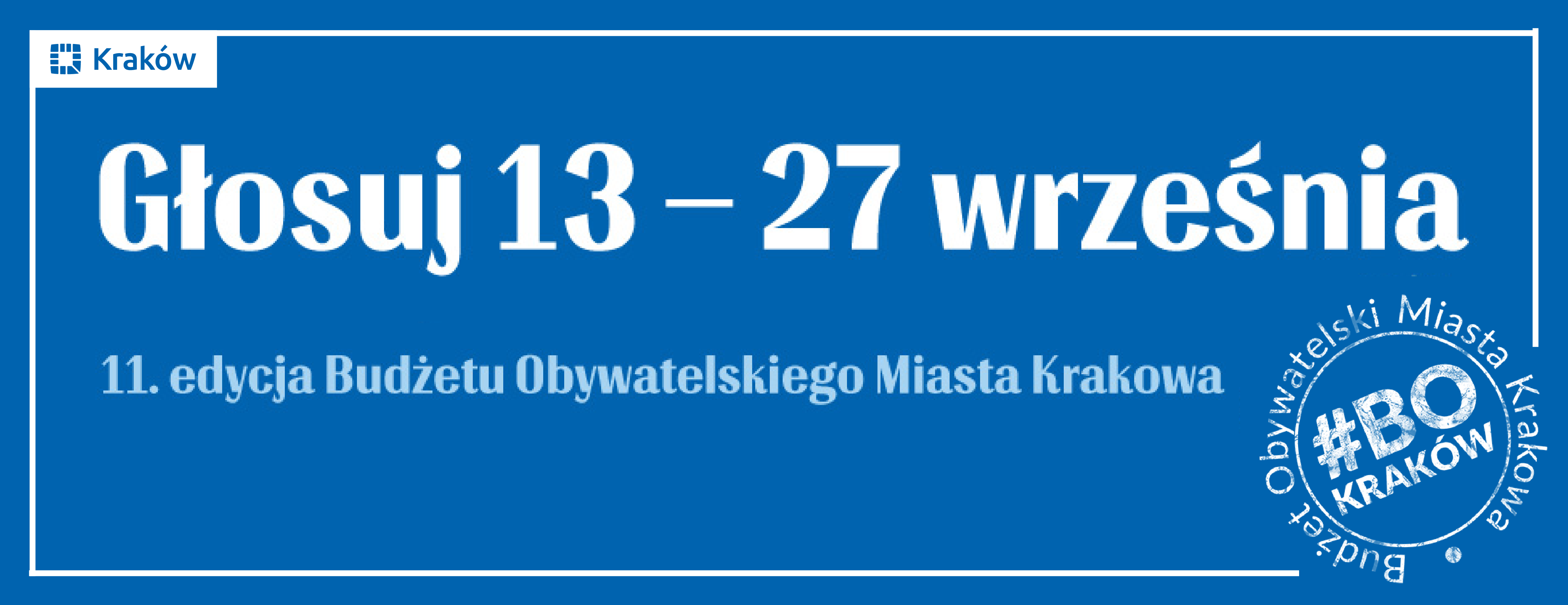 Baner na stronie głównej