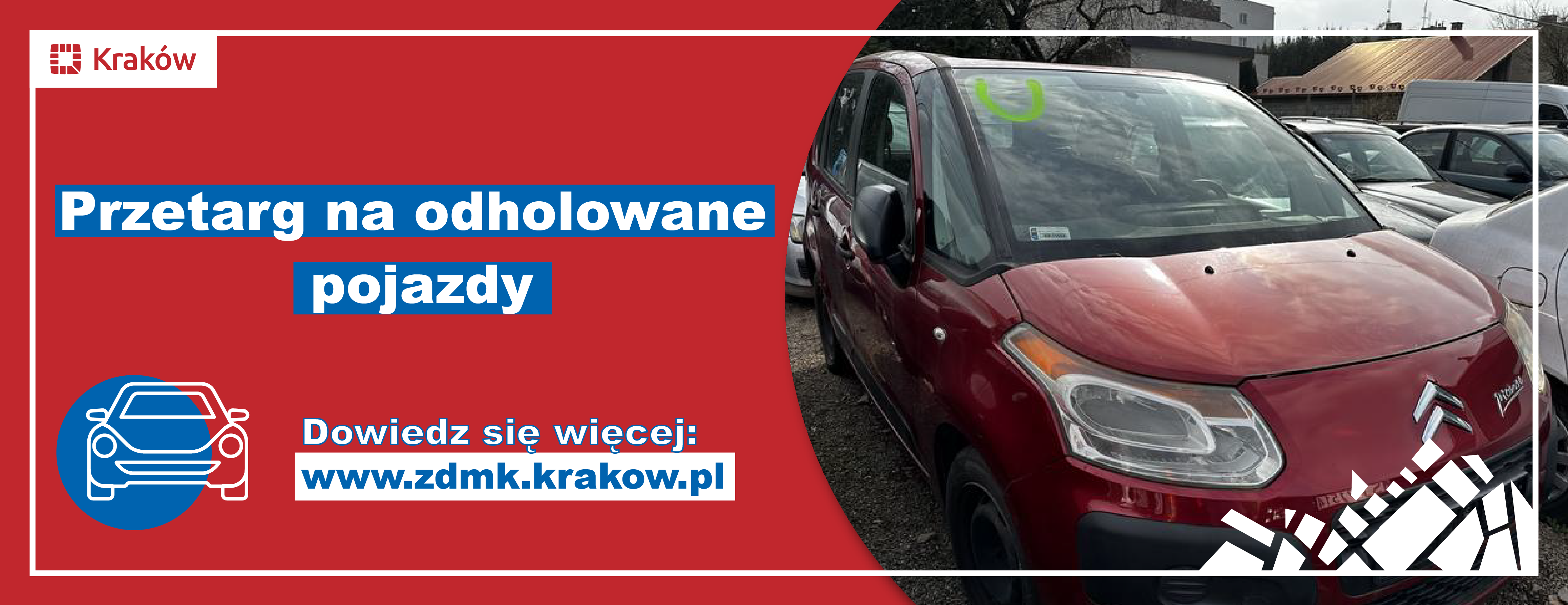 Baner na stronie głównej