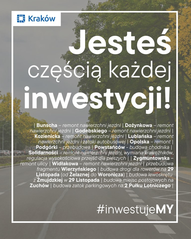 Zdjęcie „Jesteś częścią każdej inwestycji!” – nasza nowa kampania