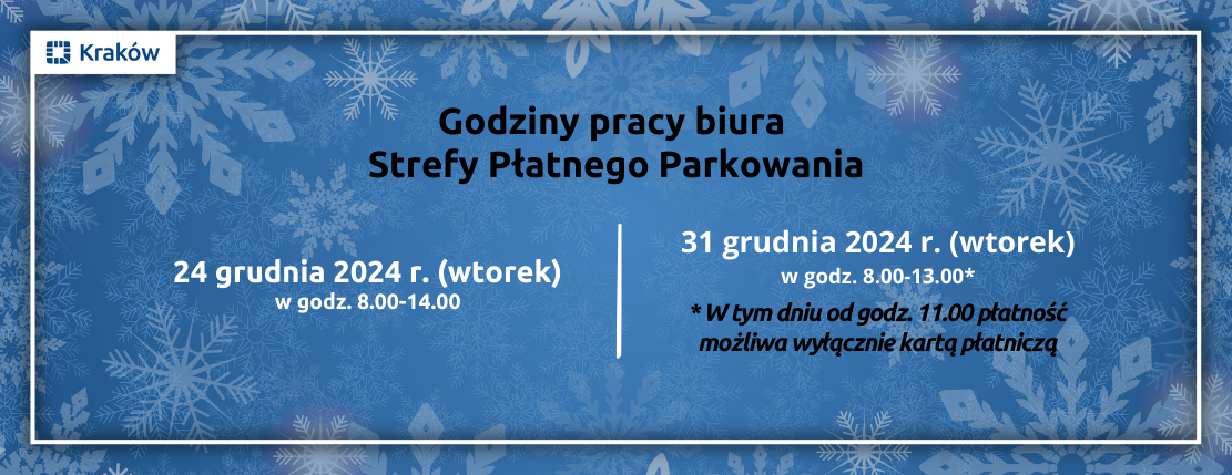 Baner na stronie głównej