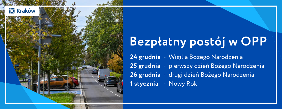 Zdjęcie W Wigilię, Boże Narodzenie oraz Nowy Rok postój bezpłatny