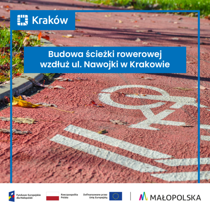 Zdjęcie Budowa ścieżki rowerowej przy ul. Nawojki (aktualizacja)