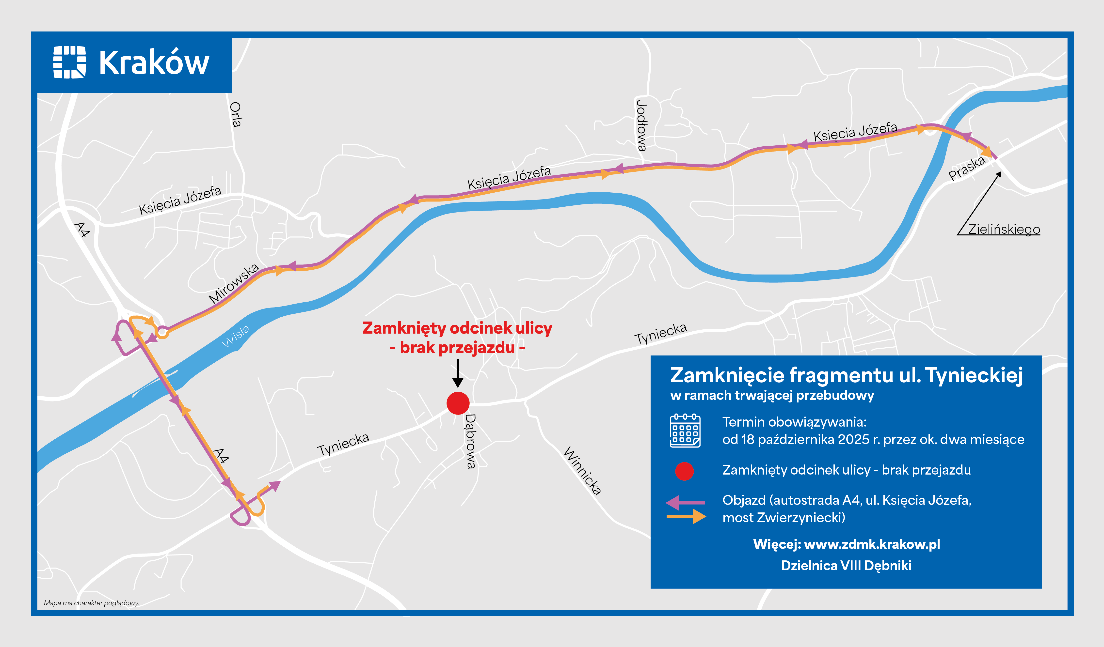 Zdjęcie Przebudowa ul. Tynieckiej w Kostrzu. Będzie zamknięta dla ruchu na dwa miesiące