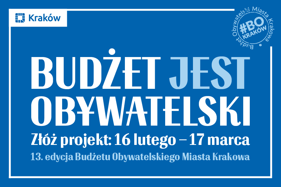 Zdjęcie Ruszyła 13. edycja Budżetu Obywatelskiego Miasta Krakowa