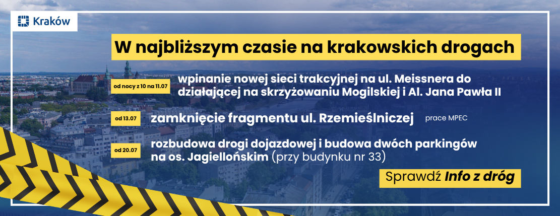 Baner na stronie głównej